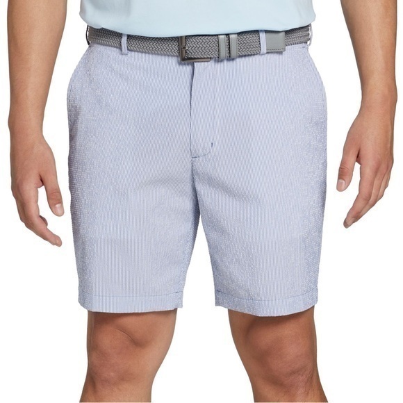 Walter Hagen Other - New Walter Hagen Men's Clubhouse Seersucker Golf Shorts 9” inseam chino stripes
